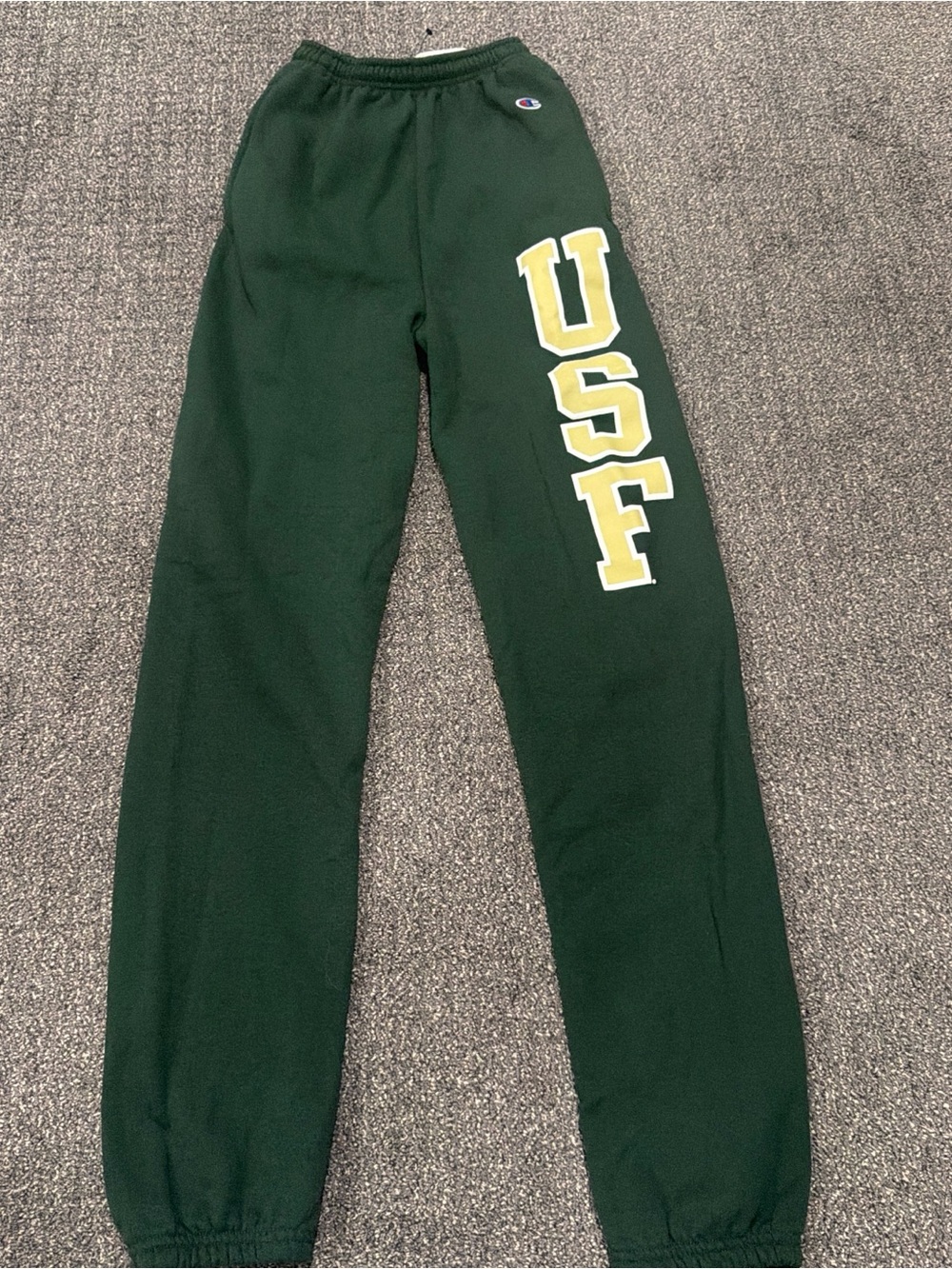 Champion Green USF Sweatpants